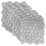 vidaXL Biela 30 x 30 cm