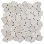 vidaXL Biela 30 x 30 cm – Obrázok 2