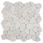 vidaXL Biela 30 x 30 cm – Obrázok 4