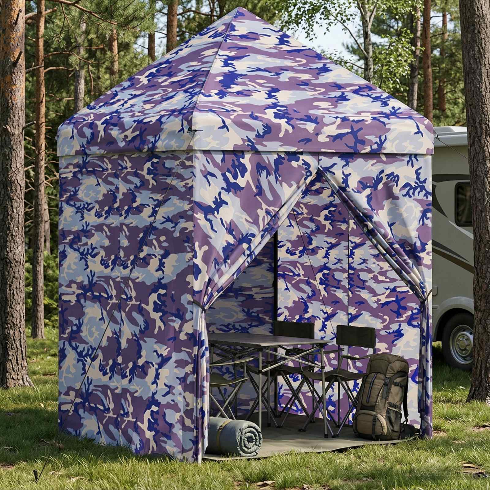 42036829_1.jpg vidaXL Prístrešok s vyťahovaním so 4 bočnými stenami 2 x 2 m – Obrázok 1