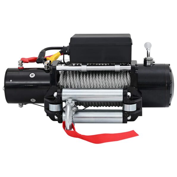vidaXL Elektrický navijak PVC Čierna – Obrázok 3