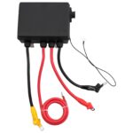 vidaXL Elektrický navijak PVC Čierna – Obrázok 5