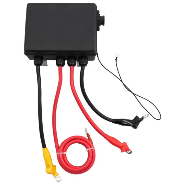 vidaXL Elektrický navijak PVC Čierna – Obrázok 5