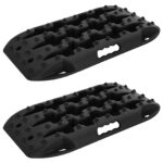vidaXL Záchranná doska 2 pcs Čierna 57,5x30,5x5,5 cm Reinforced Nylon