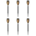 vidaXL Vonku umiestnené solárne svetlá s pozemným kolíkom 6 pcs ABS – Obrázok 2