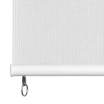 vidaXL Vonkajšia zatemňovacia roleta 145 (Š) x 140 (V) cm biela – Obrázok 4