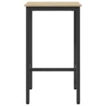 vidaXL Barový stôl 52 x 52 x 90 cm Kompozitné drevo Dub sonoma – Obrázok 4