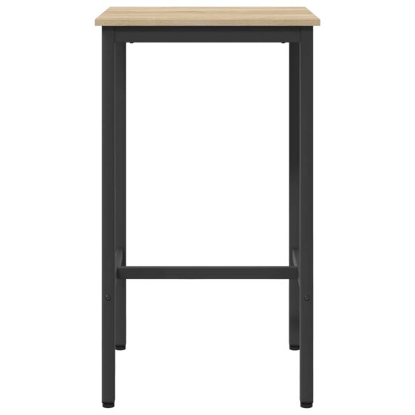 vidaXL Barový stôl 52 x 52 x 90 cm Kompozitné drevo Dub sonoma – Obrázok 4