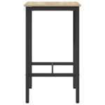 vidaXL Barový stôl 52 x 52 x 90 cm Kompozitné drevo Dub sonoma – Obrázok 5