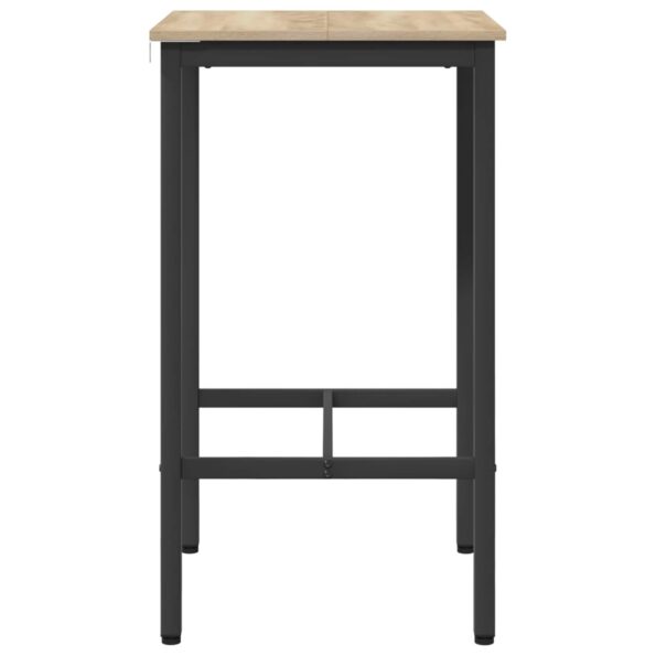 vidaXL Barový stôl 52 x 52 x 90 cm Kompozitné drevo Dub sonoma – Obrázok 5