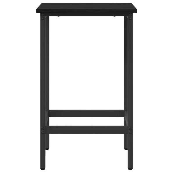 vidaXL Barová stolička 2 ks Čierny dub 40 x 32 x 64 cm – Obrázok 3