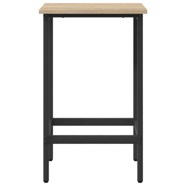 vidaXL Barová stolička 2 ks Dub sonoma 40 x 32 x 64 cm – Obrázok 3