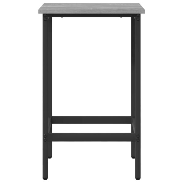 vidaXL Barová stolička 2 ks Sivý Sonoma 40 x 32 x 64 cm – Obrázok 3