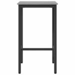vidaXL Barový stôl 52 x 52 x 110 cm Kompozitné drevo Sivý Sonoma – Obrázok 3