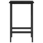 vidaXL Barová stolička 2 ks Čierny dub 40 x 32 x 74 cm – Obrázok 3