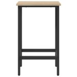 vidaXL Barová stolička 2 ks Dub sonoma 40 x 32 x 74 cm – Obrázok 3