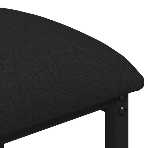 vidaXL Barová stolička Čierna 40 x 32 x 64 cm Kompozitné drevo – Obrázok 4