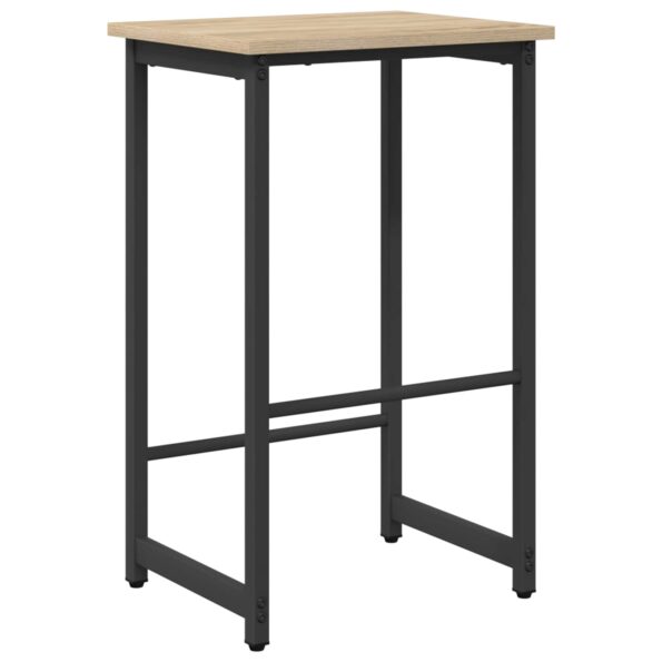 vidaXL Barová stolička Dub sonoma 40 x 32 x 64 cm Kompozitné drevo – Obrázok 2