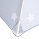 vidaXL Detský stan típí s taškou sivý 115x115x160 cm polyesterový – Obrázok 6
