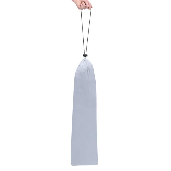 vidaXL Detský stan típí s taškou sivý 115x115x160 cm polyesterový – Obrázok 7