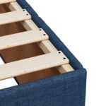 vidaXL Posteľ boxspring s matracom Modrá 100 x 200 cm Látka – Obrázok 9