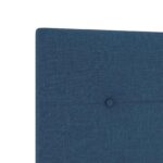 vidaXL Posteľ boxspring s matracom Modrá 100 x 200 cm Látka – Obrázok 8