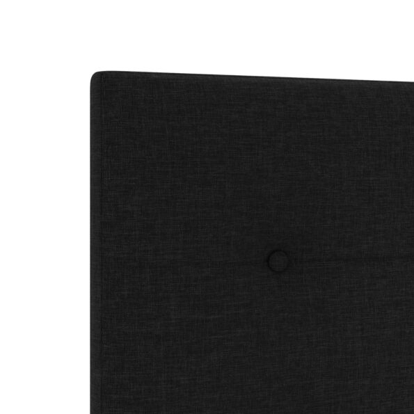 vidaXL Polohovací postel s matrací Čierna 140 x 190 cm Látka – Obrázok 9