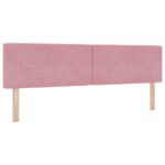 vidaXL Ottoman posteľ s matracom a LED Ružová 180 x 200 cm Zamat – Obrázok 3