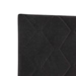 vidaXL Polohovací postel s matrací Čierna 90 x 200 cm Zamat – Obrázok 9