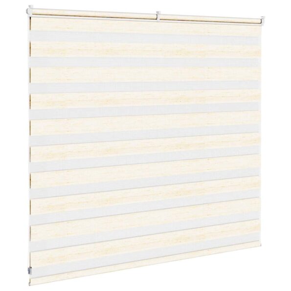 vidaXL Zebra roleta mramorová béžová 165x100 cm šírka látky 160,9 cm polyester – Obrázok 4