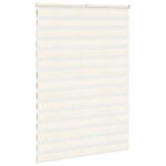 vidaXL Zebra roleta mramorová béžová 155x230 cm šírka látky 150,9 cm polyester – Obrázok 4