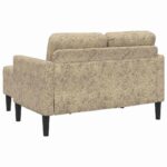 vidaXL 2-miestna pohovka s ležadlom v tvare L, svetlosivá 125 cm, umelá koža – Obrázok 5