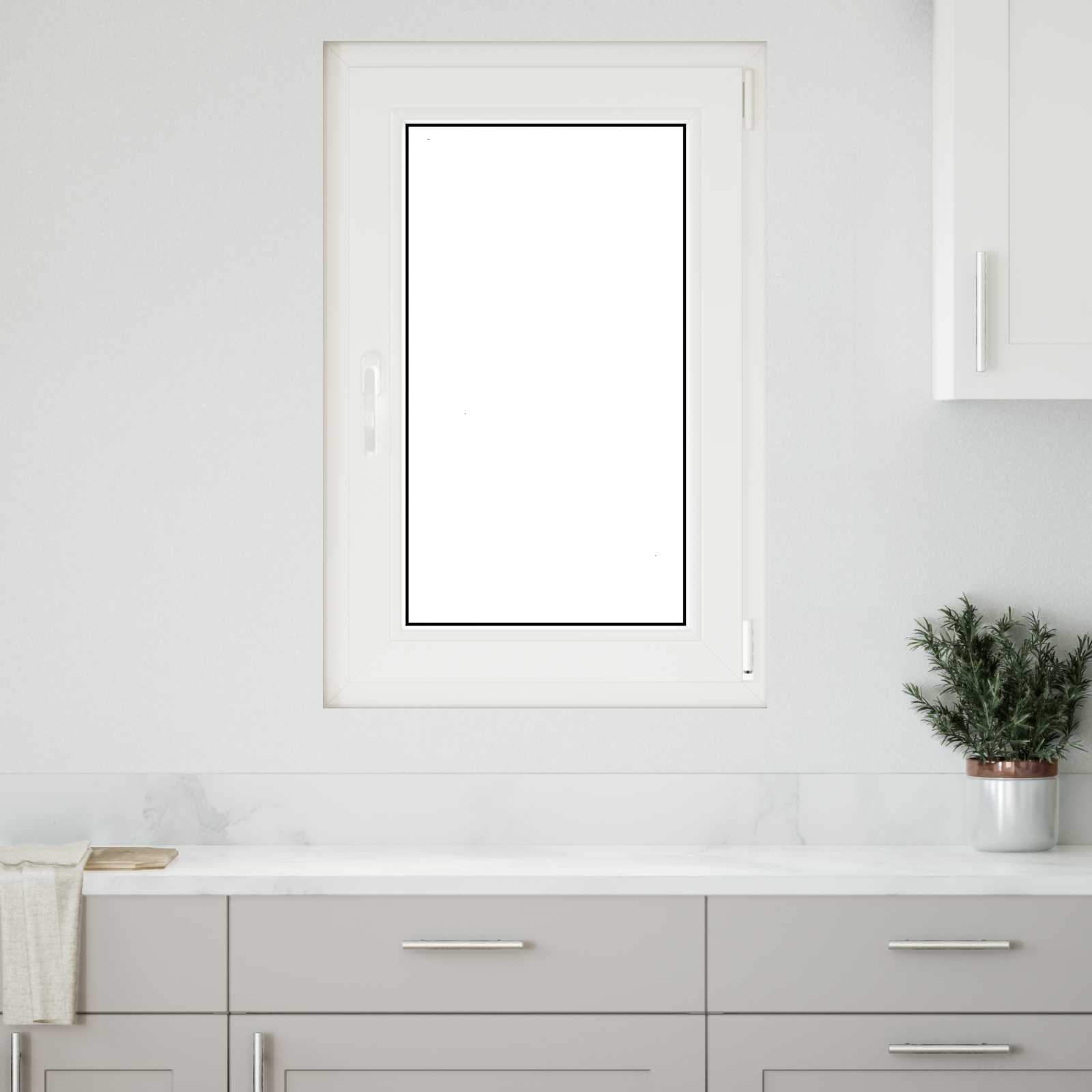 42047192_1.jpg vidaXL Podkrovné okno RISOR 60 x 90 cm PVC a sklo Biela – Obrázok 1