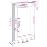 vidaXL Podkrovné okno RISOR 60 x 90 cm PVC a sklo Biela – Obrázok 12