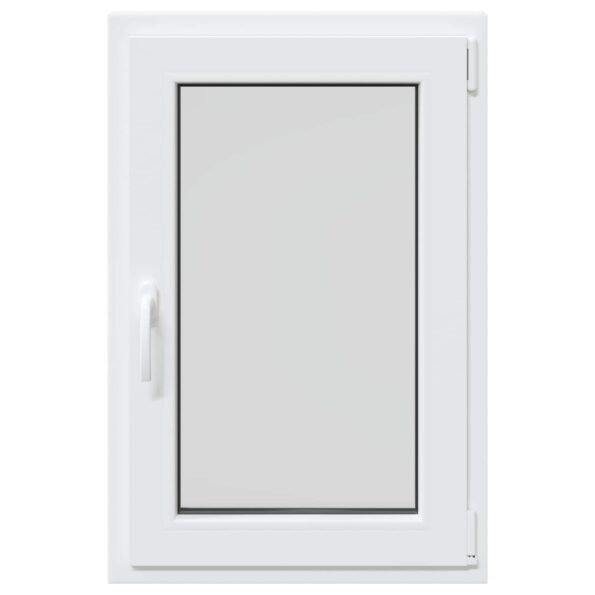 vidaXL Podkrovné okno RISOR 60 x 90 cm PVC a sklo Biela – Obrázok 4