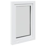 vidaXL Podkrovné okno RISOR 60 x 90 cm PVC a sklo Biela – Obrázok 6