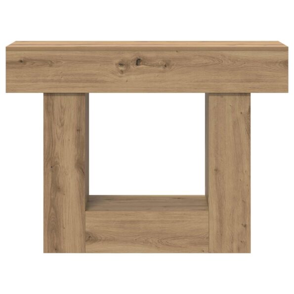 vidaXL Remeselný Dub 101 x 30 x 74 cm – Obrázok 5
