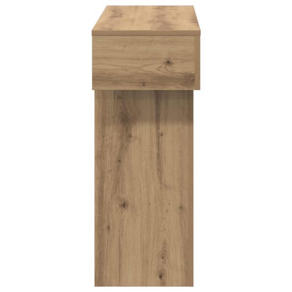 vidaXL Remeselný Dub 101 x 30 x 74 cm – Obrázok 6