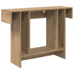 vidaXL Remeselný Dub 101 x 30 x 74 cm – Obrázok 7