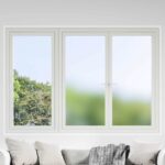 vidaXL Statická fólia na okná Frosted šedá 45 x 500 cm PVC