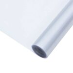 vidaXL Statická fólia na okná Frosted šedá 45 x 500 cm PVC – Obrázok 2