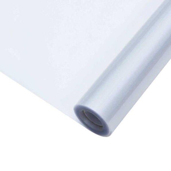 vidaXL Statická fólia na okná Frosted šedá 45 x 500 cm PVC – Obrázok 2
