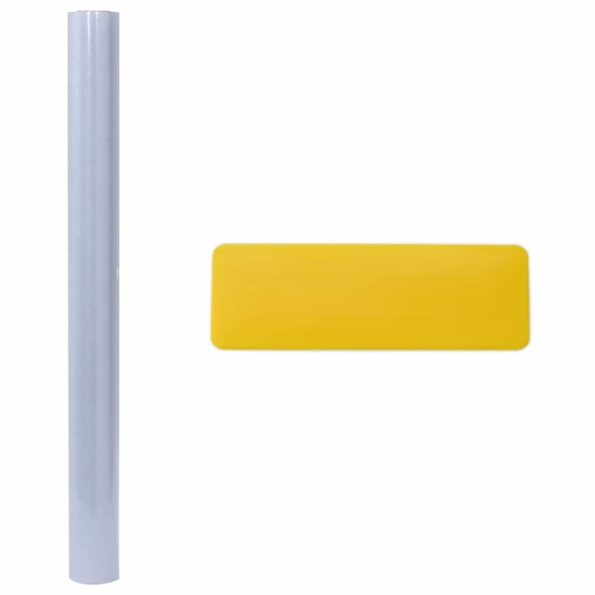 vidaXL Statická fólia na okná Frosted šedá 45 x 500 cm PVC – Obrázok 8