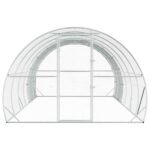 vidaXL Kurník pre kurčatá Strieborná 600 x 300 x 200 cm – Obrázok 3