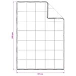 vidaXL Celoročne prikrývky 2 ks 137 x 200 cm Celoročne 150+250 gsm – Obrázok 8