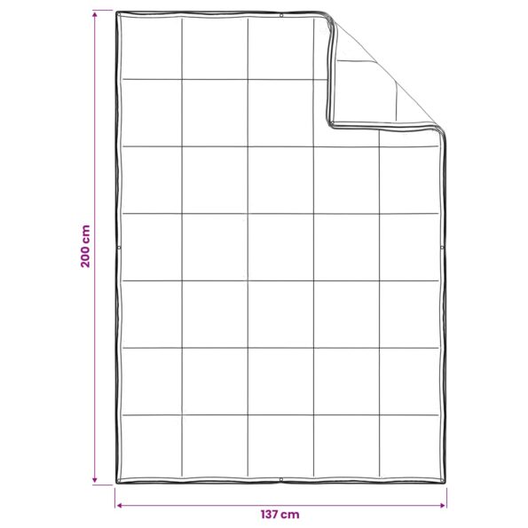vidaXL Celoročne prikrývky 2 ks 137 x 200 cm Celoročne 150+250 gsm – Obrázok 8