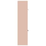vidaXL Úložná skrinka 2 ks Ružová 80 x 40 x 175 cm Oceľ Zamykateľné – Obrázok 9