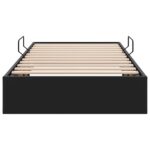 vidaXL Otomanový posteľný rám Čierny 90 x 190 cm Umelá koža – Obrázok 7
