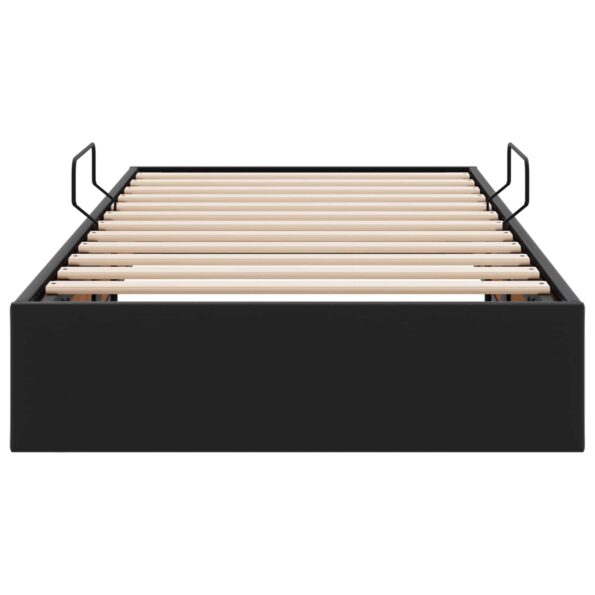 vidaXL Otomanový posteľný rám Čierny 90 x 190 cm Umelá koža – Obrázok 7
