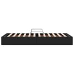 vidaXL Otomanový posteľný rám Čierny 90 x 190 cm Umelá koža – Obrázok 8